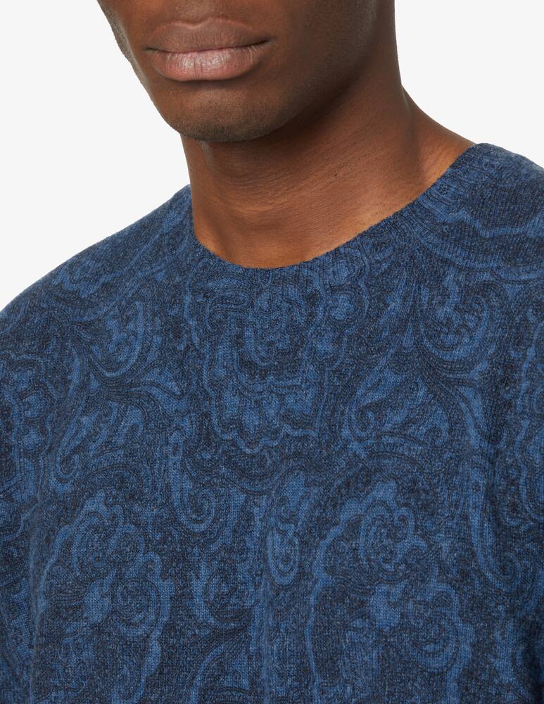 rinascente ETRO Maglia girocollo in lana - Blu