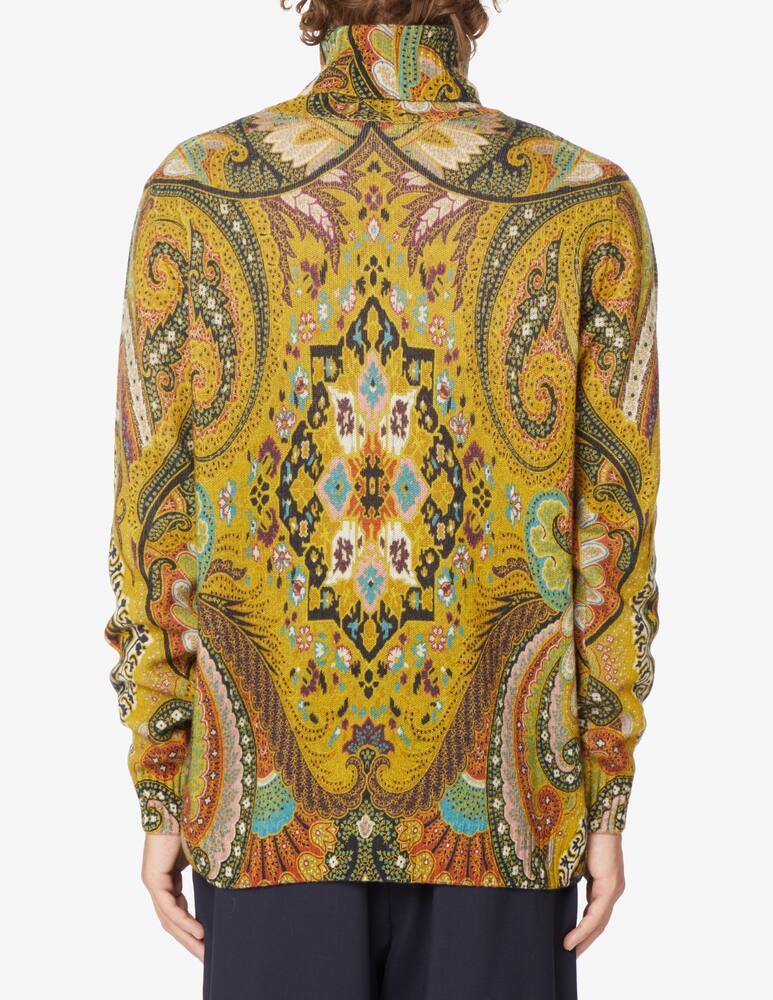 rinascente ETRO Wool turtleneck jumper - Orange