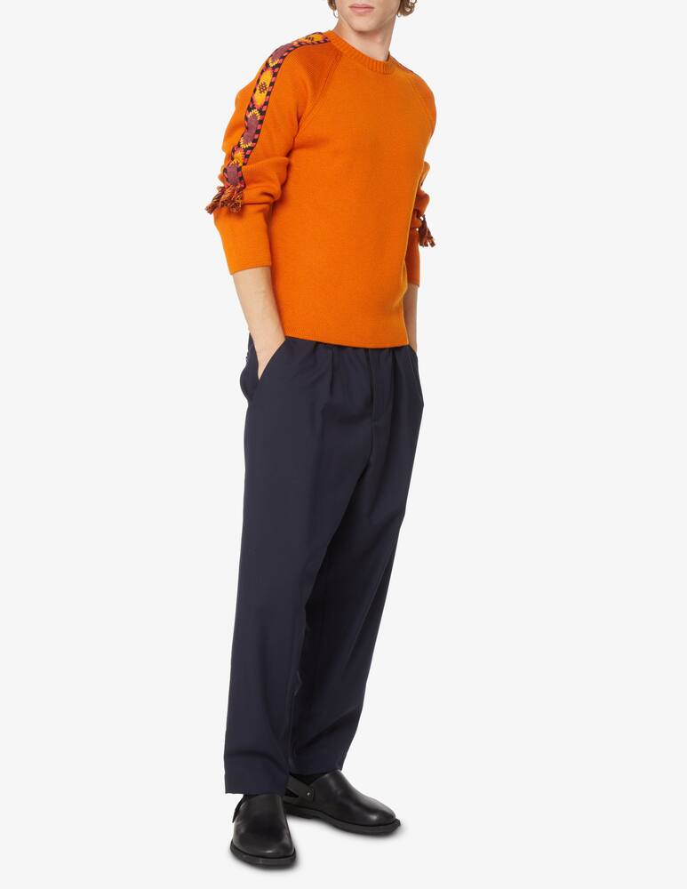rinascente ETRO Maglia girocollo in lana - Arancione