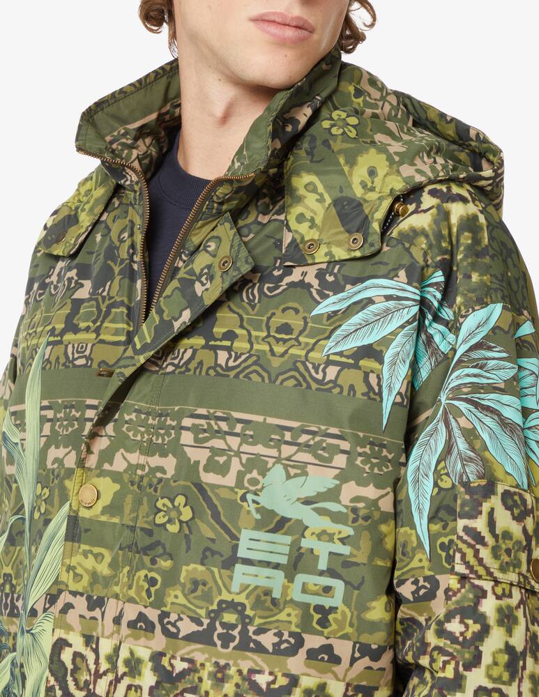 rinascente ETRO Jacket with coulisse - Green
