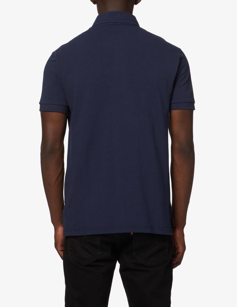 rinascente ETRO Printed polo - Blue