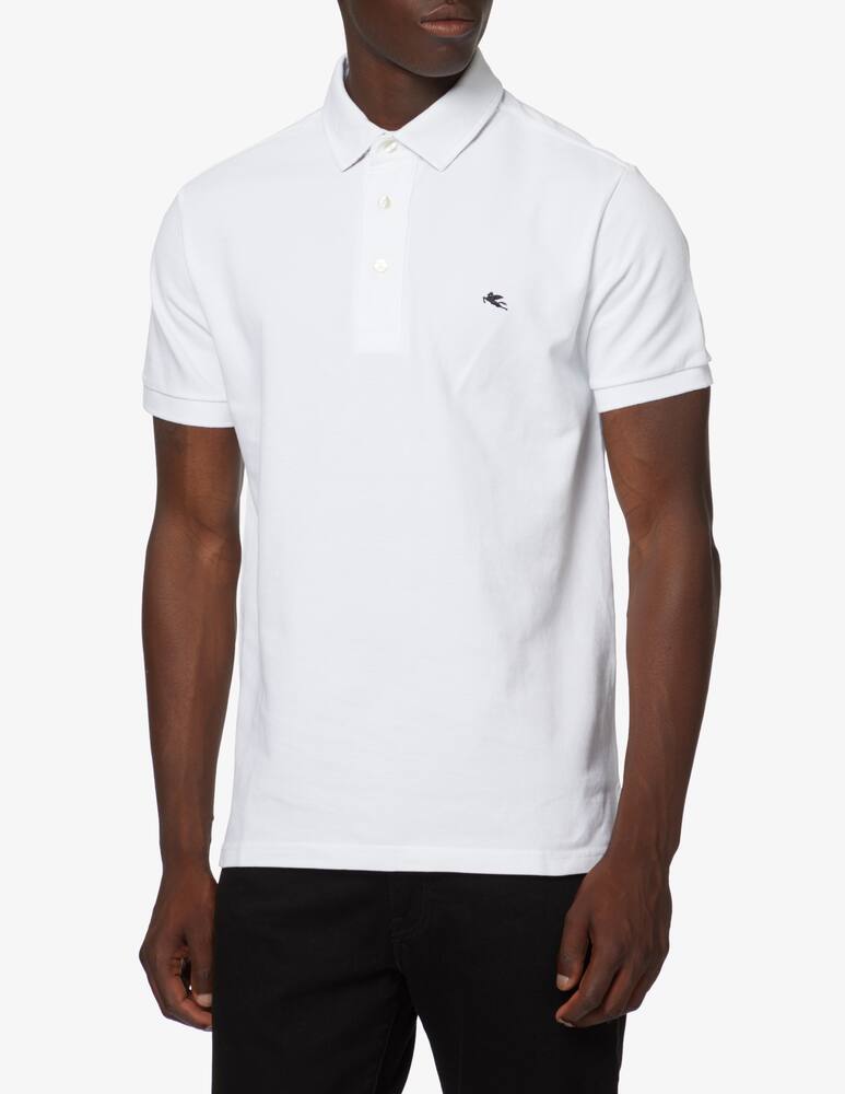 ETRO Polo con stampa - Bianco - immagine 1 ETRO Polo con stampa - Bianco - immagine 1