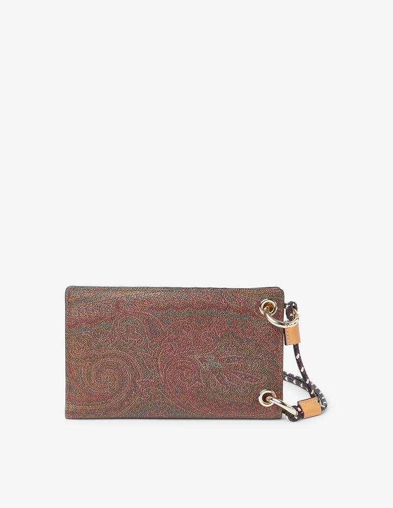 rinascente ETRO Portacellulare da collo paisley classico - Rosso