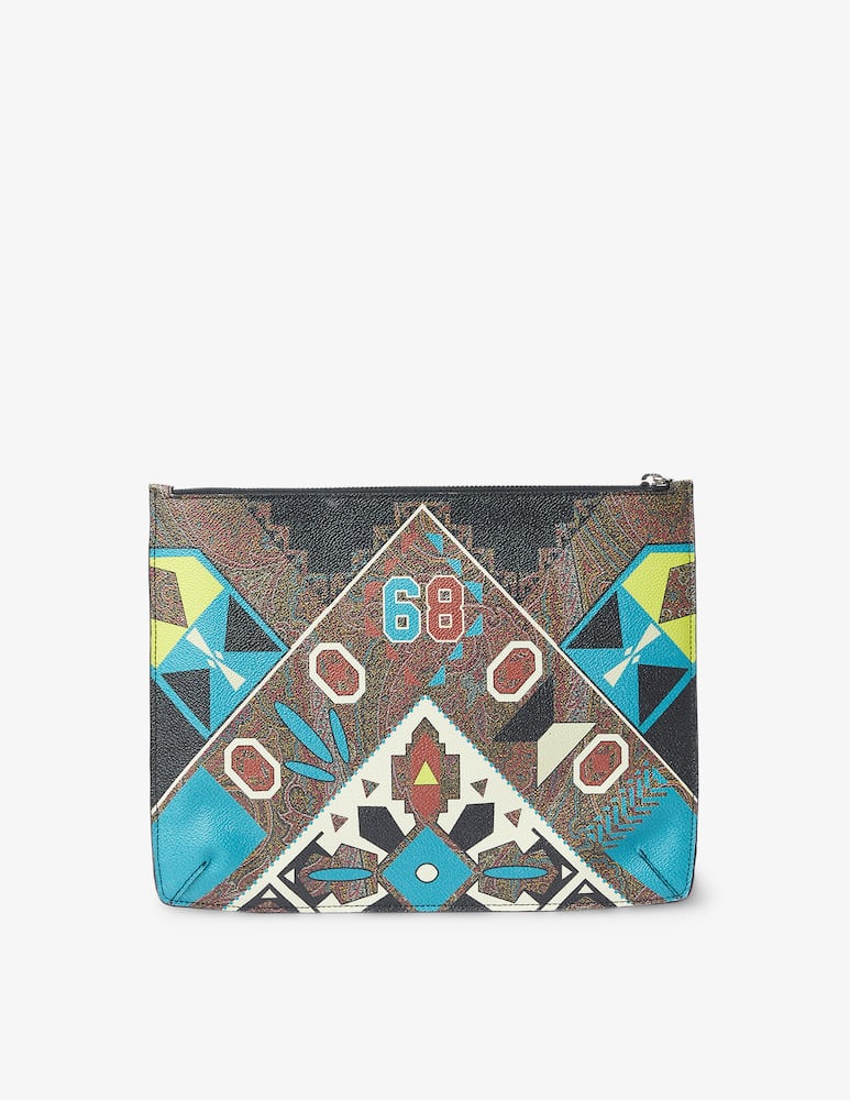 rinascente ETRO Pvc bag with sprints - Black