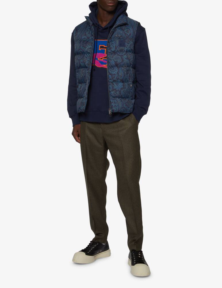 ETRO Hodded sweatshirt - Blue - picture 2 ETRO Hodded sweatshirt - Blue - picture 2