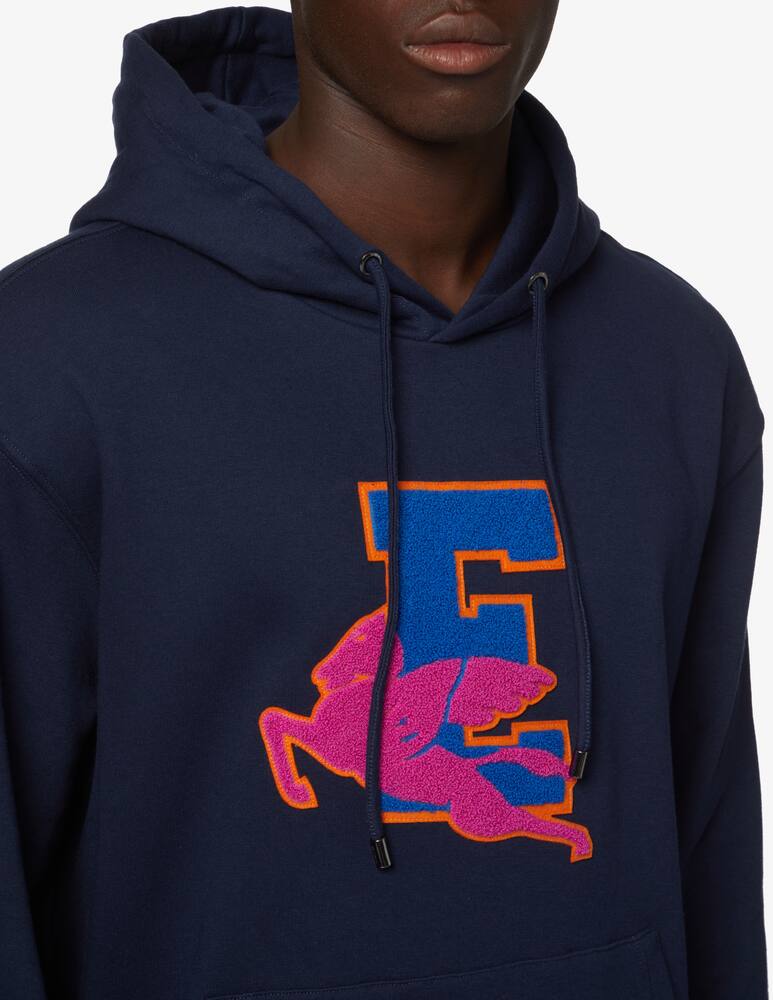 ETRO Hodded sweatshirt - Blue - picture 4 ETRO Hodded sweatshirt - Blue - picture 4