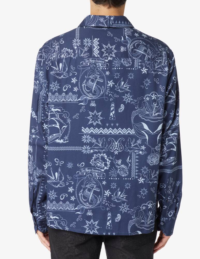 rinascente ETRO Camicia bowling - Blu