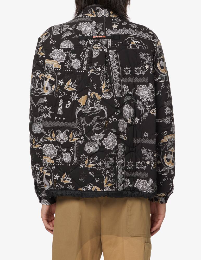 rinascente ETRO Overshirt trapuntata - Nero