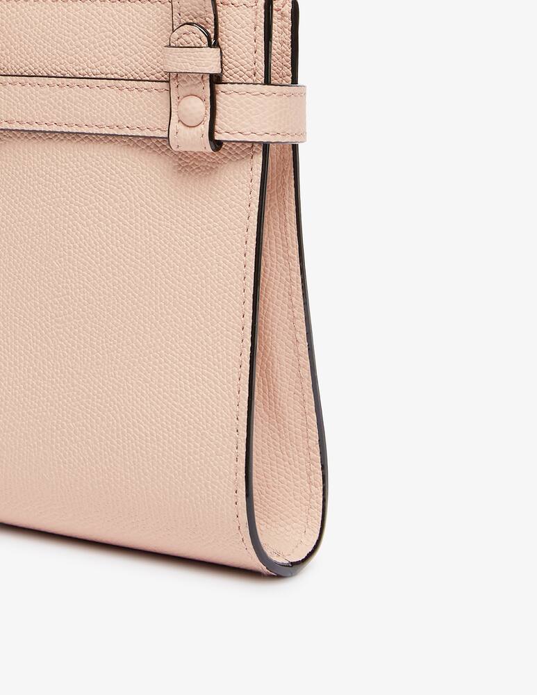 rinascente Valextra Brera B-tracollina slim crossbody micro bag