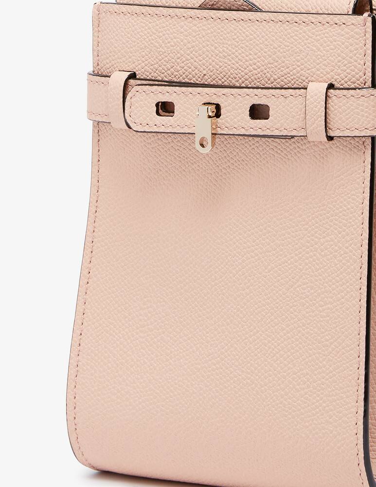 rinascente Valextra Brera B-tracollina slim crossbody micro bag