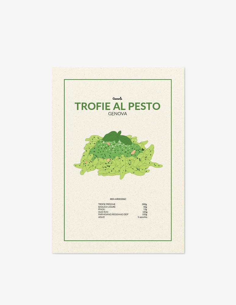 Guzzerie Trofie al pesto Poster - picture 1