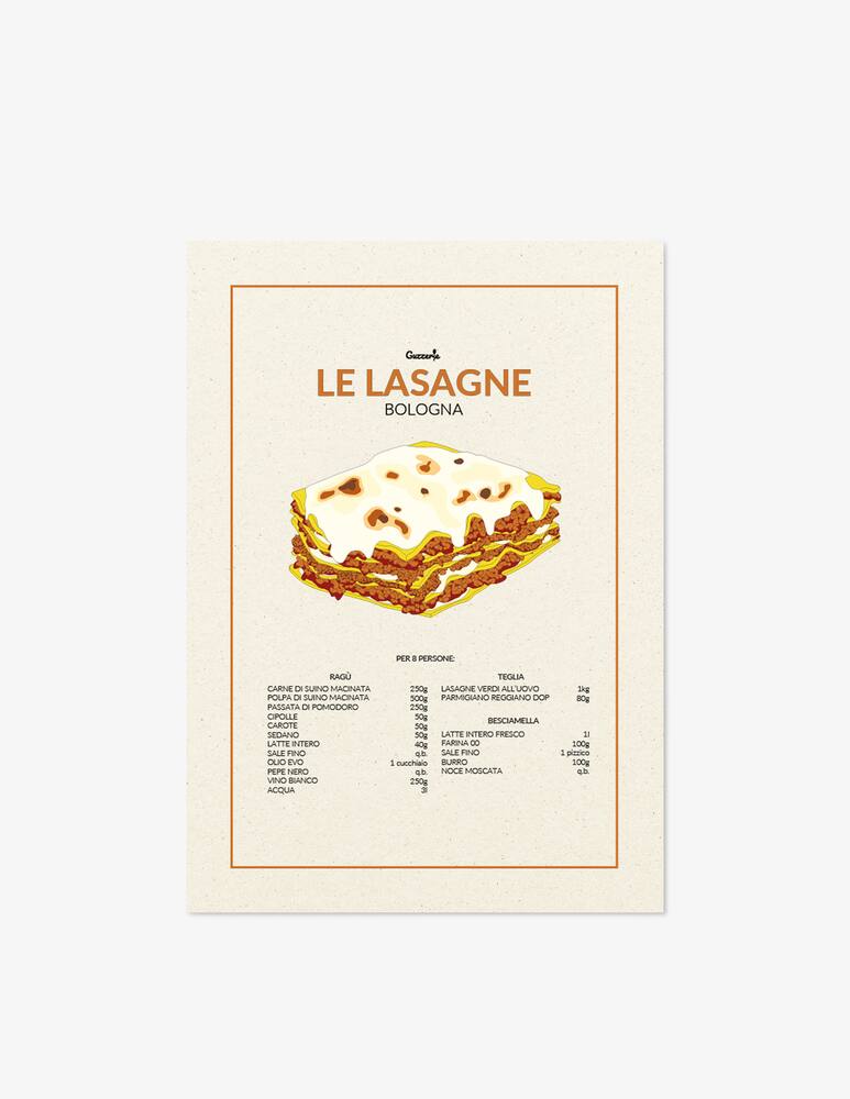 Guzzerie Le Lasagne Poster - picture 1 Guzzerie Le Lasagne Poster - picture 1