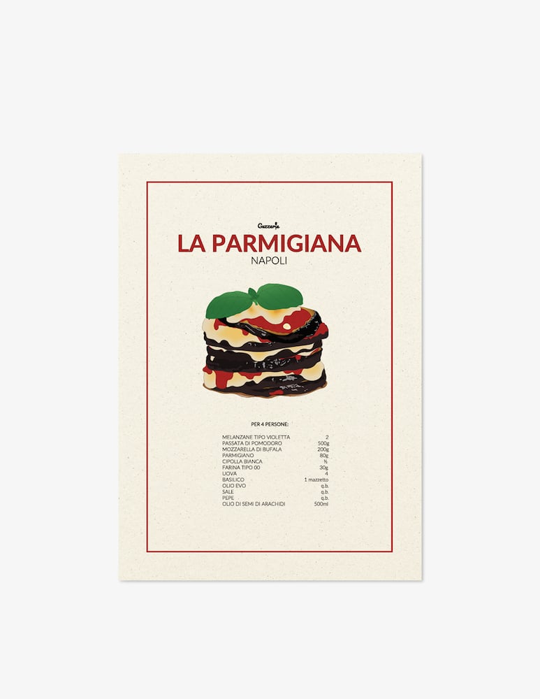 Guzzerie La Parmigiana Poster - picture 1 Guzzerie La Parmigiana Poster - picture 1