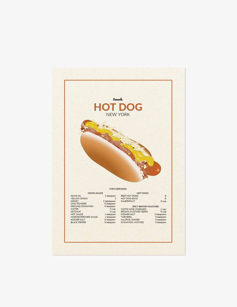 rinascente Guzzerie Hot Dog Poster
