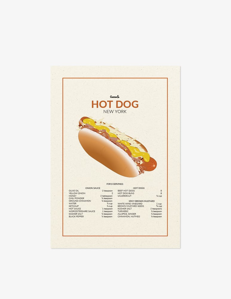 rinascente Guzzerie Hot Dog Poster