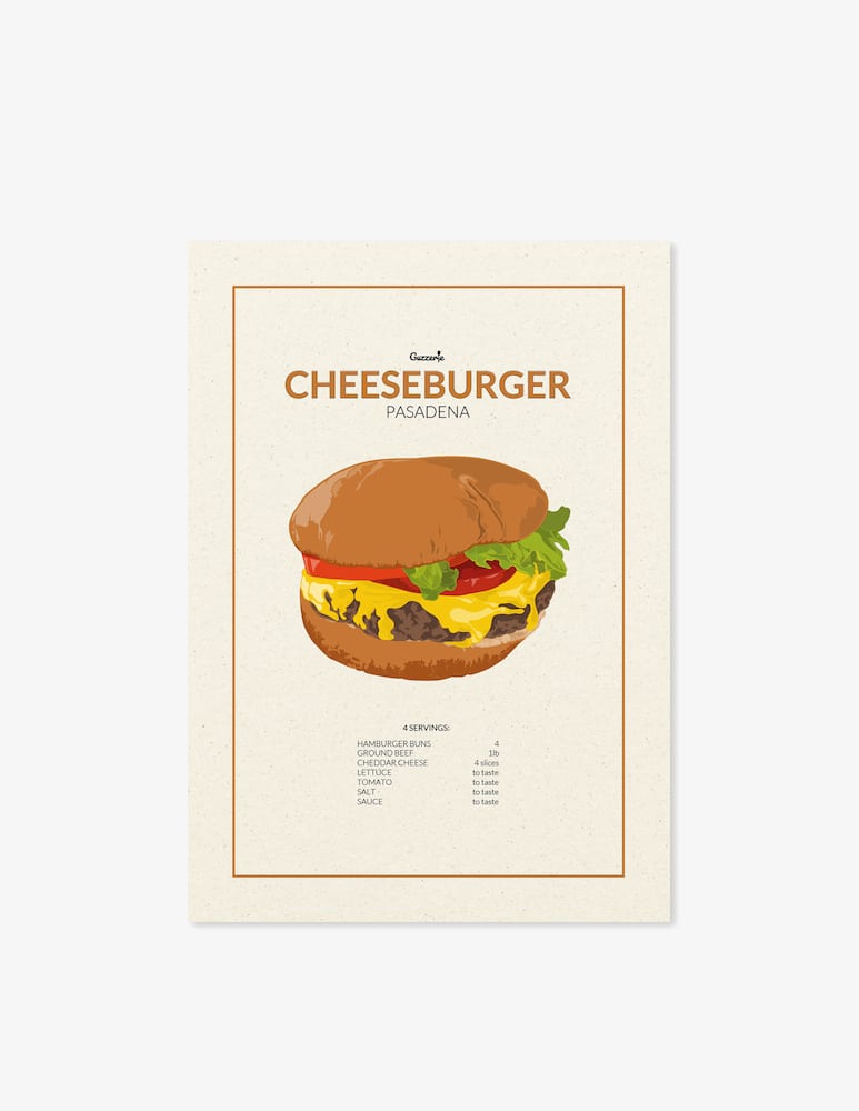 Guzzerie Cheeseburger Poster - picture 1 Guzzerie Cheeseburger Poster - picture 1