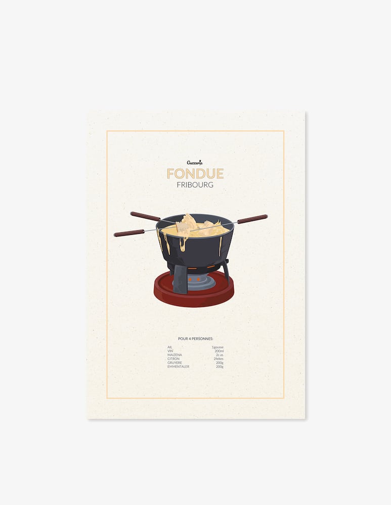 Guzzerie Fondue Poster - picture 1 Guzzerie Fondue Poster - picture 1