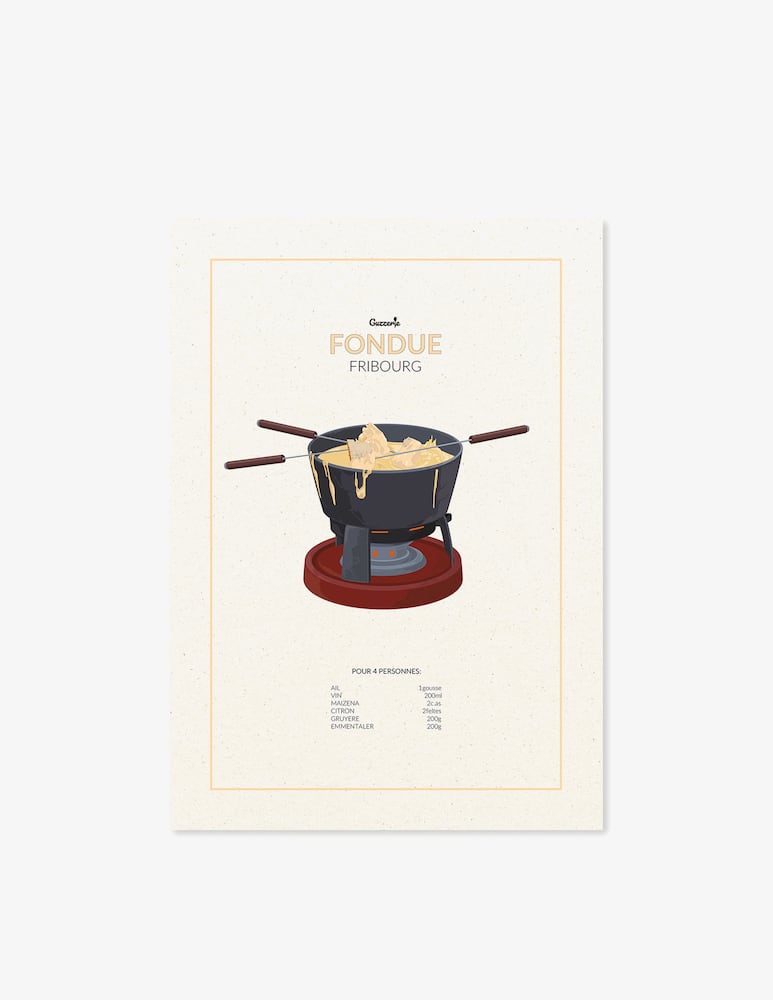 rinascente Guzzerie Fondue Poster