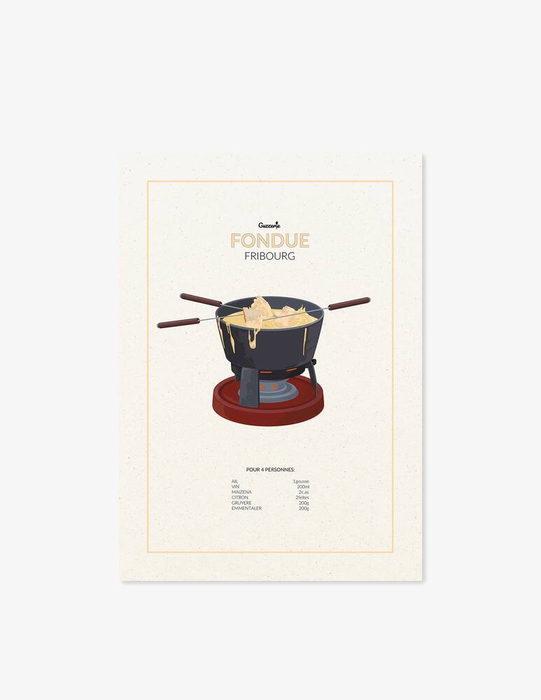 rinascente Guzzerie Fondue Poster