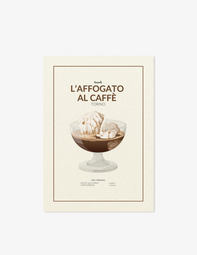 Guzzerie L'affogato al Caffe Poster - immagine 1 Guzzerie L'affogato al Caffe Poster - immagine 1