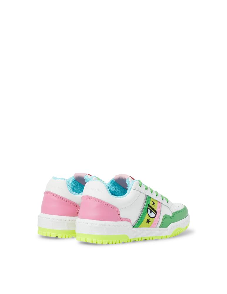 rinascente Chiara Ferragni Leather sneakers - multi