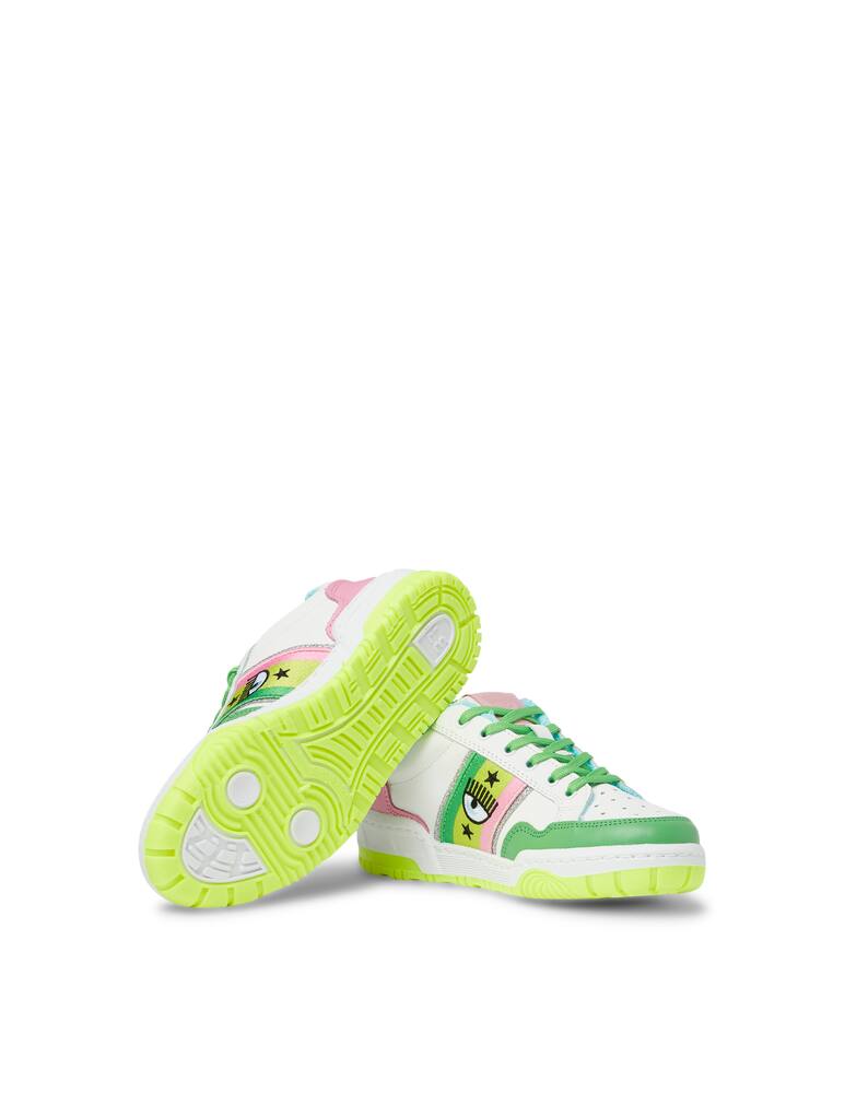 rinascente Chiara Ferragni Leather sneakers - multi
