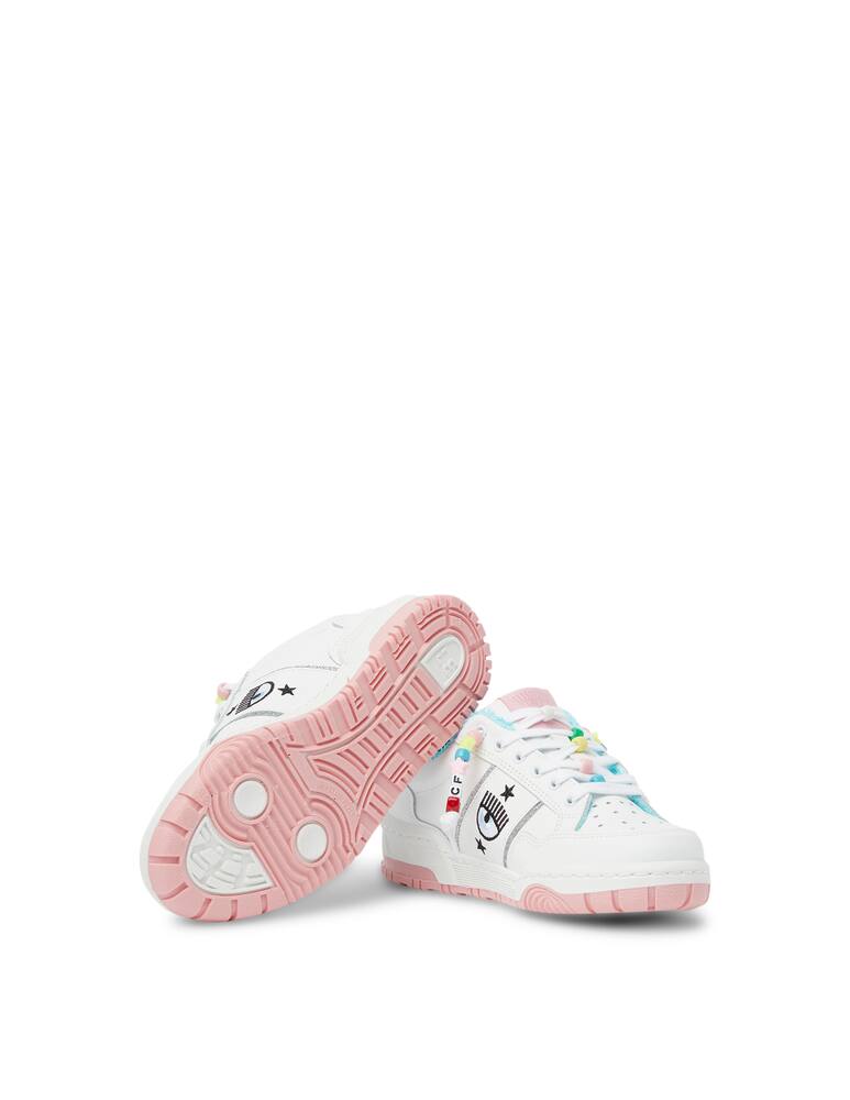 rinascente Chiara Ferragni Sneakers in pelle - bianco