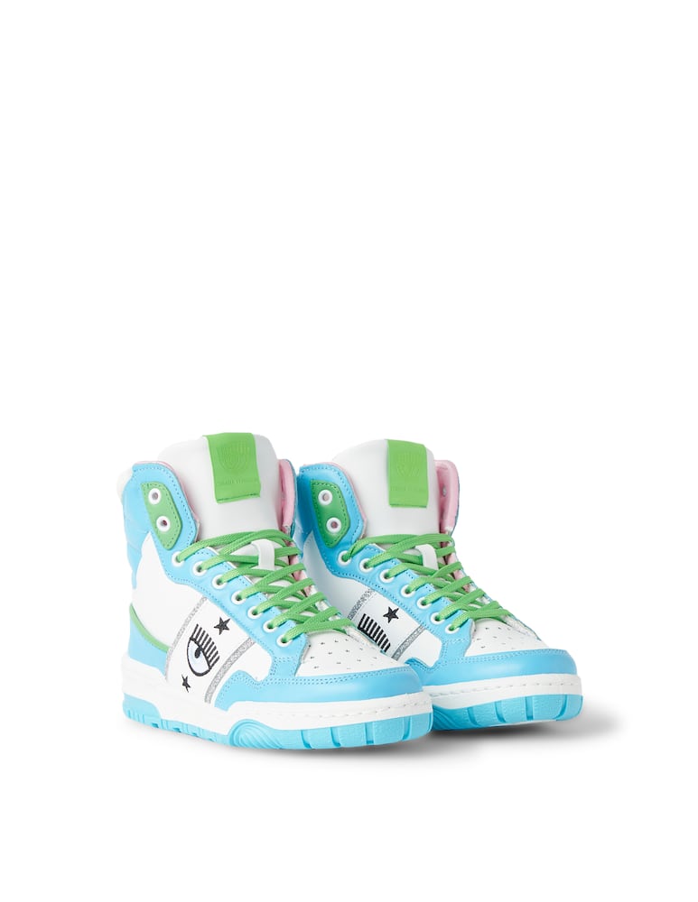 rinascente Chiara Ferragni Sneakers in pelle - bianco