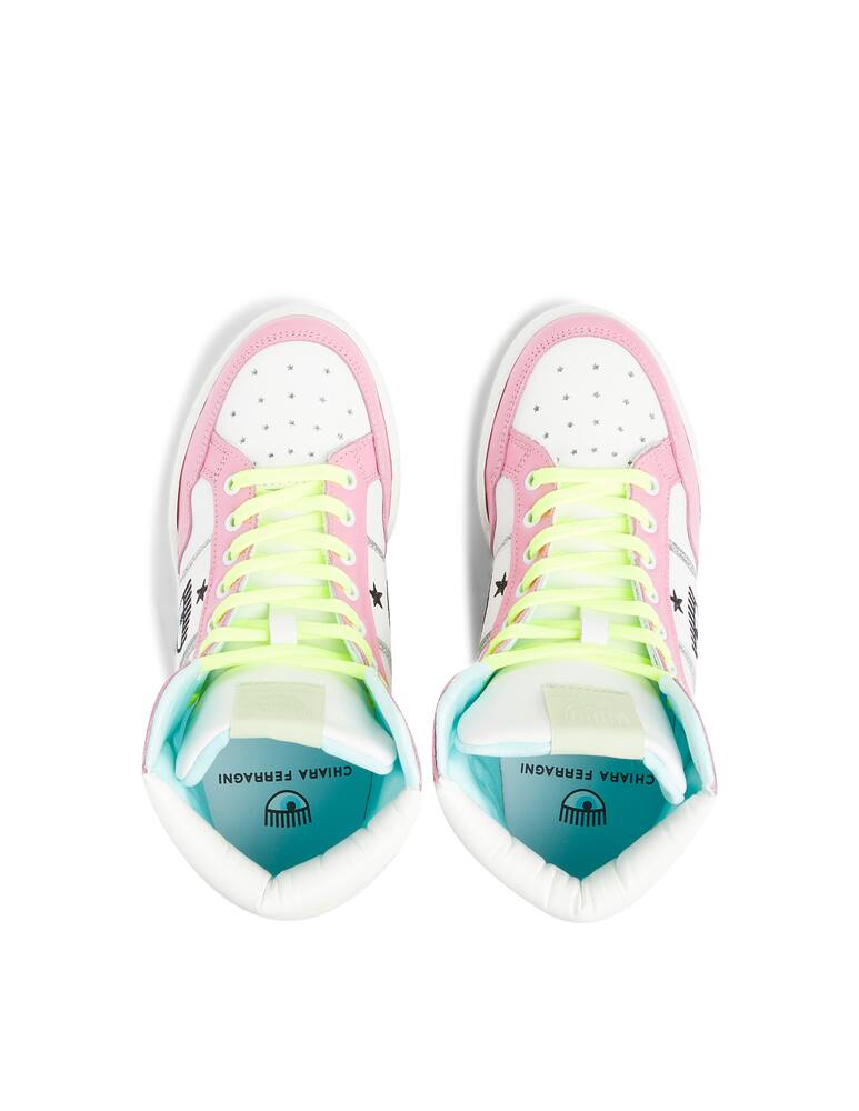 rinascente Chiara Ferragni Sneakers in pelle - bianco
