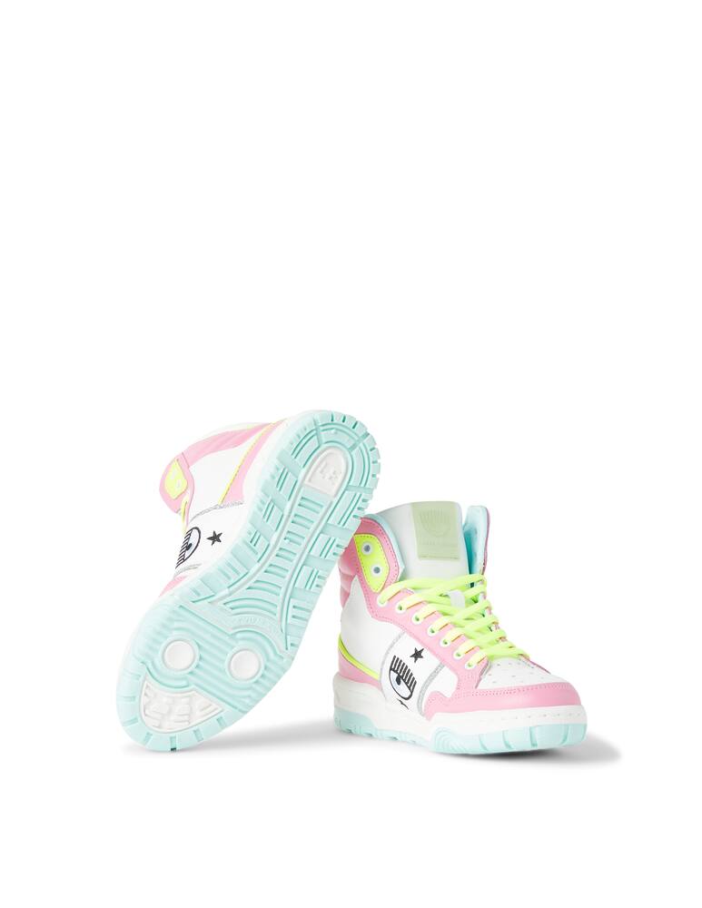 rinascente Chiara Ferragni Sneakers in pelle - bianco