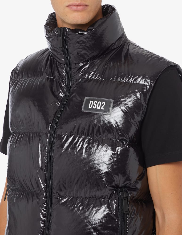 rinascente Dsquared2 Gilet imbottito lucido
