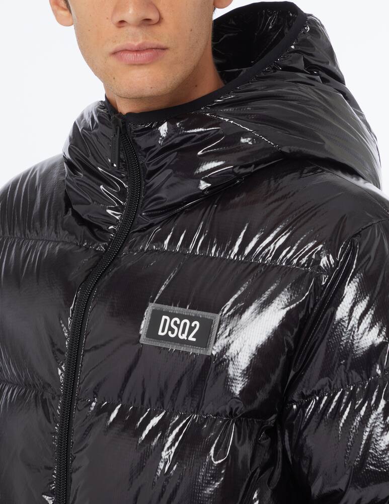 rinascente Dsquared2 Kaban vinile puffer jacket