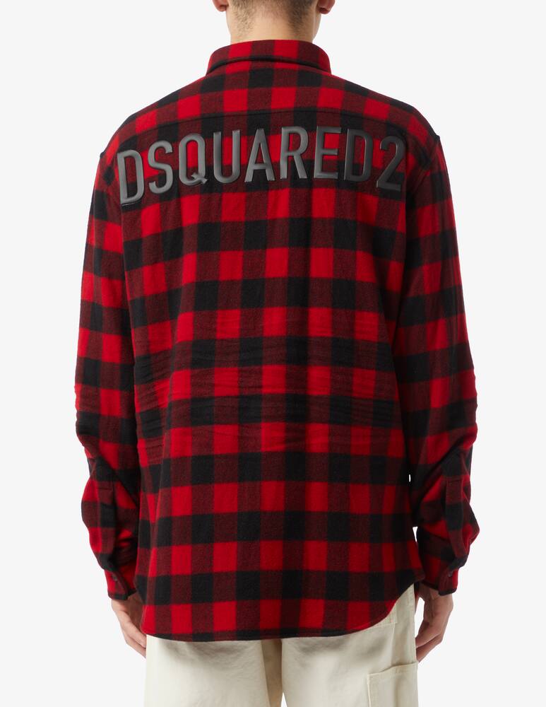 rinascente Dsquared2 Big logo canadian shirt