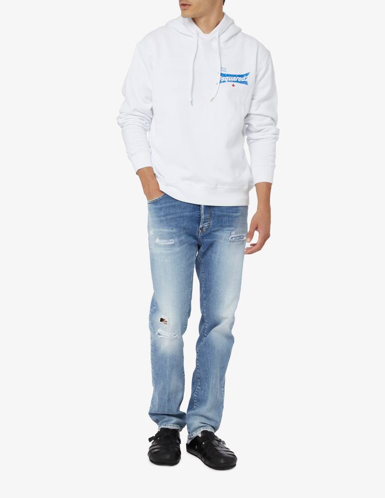 rinascente Dsquared2 Small logo hoodie