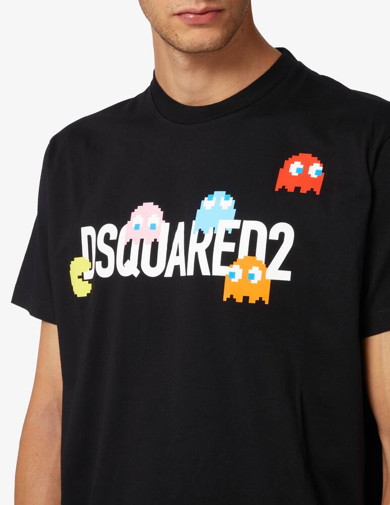 rinascente Dsquared2 Maglietta pacman pop up