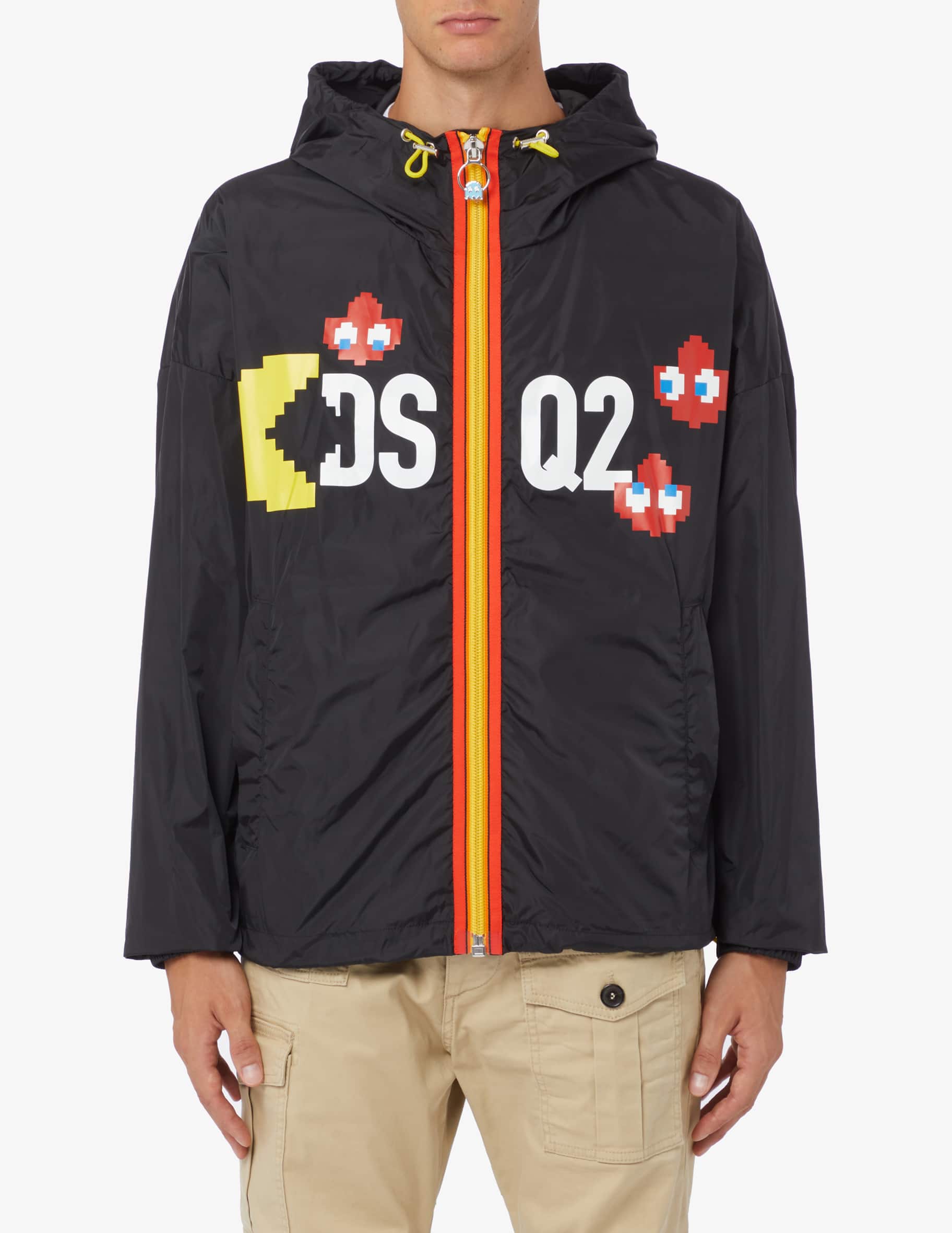 Popup Jacket Shop Dsquared2 Pacman windbreaker pop up jacket on Rinascente