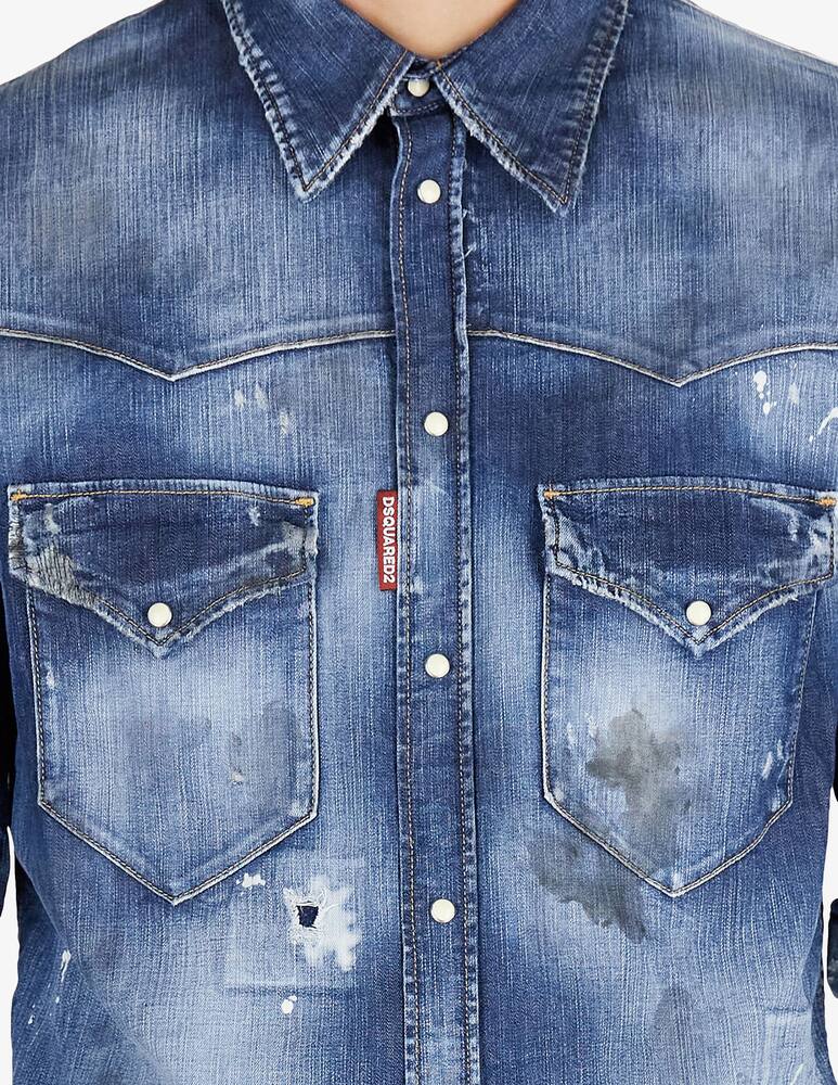 rinascente Dsquared2 Camicia western denim