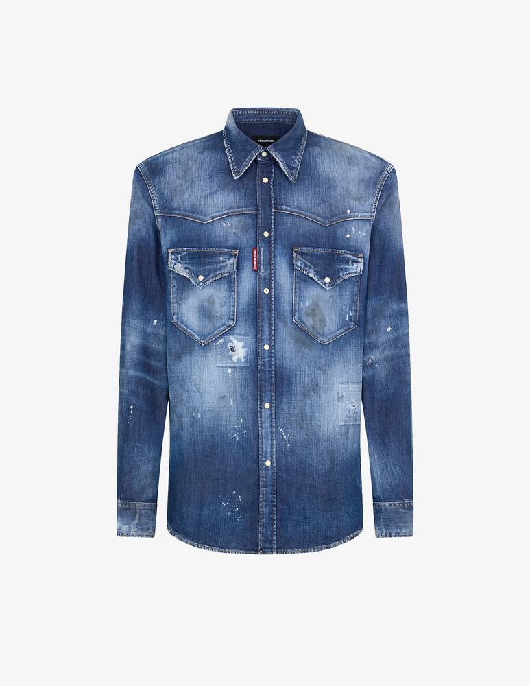 rinascente Dsquared2 Camicia western denim