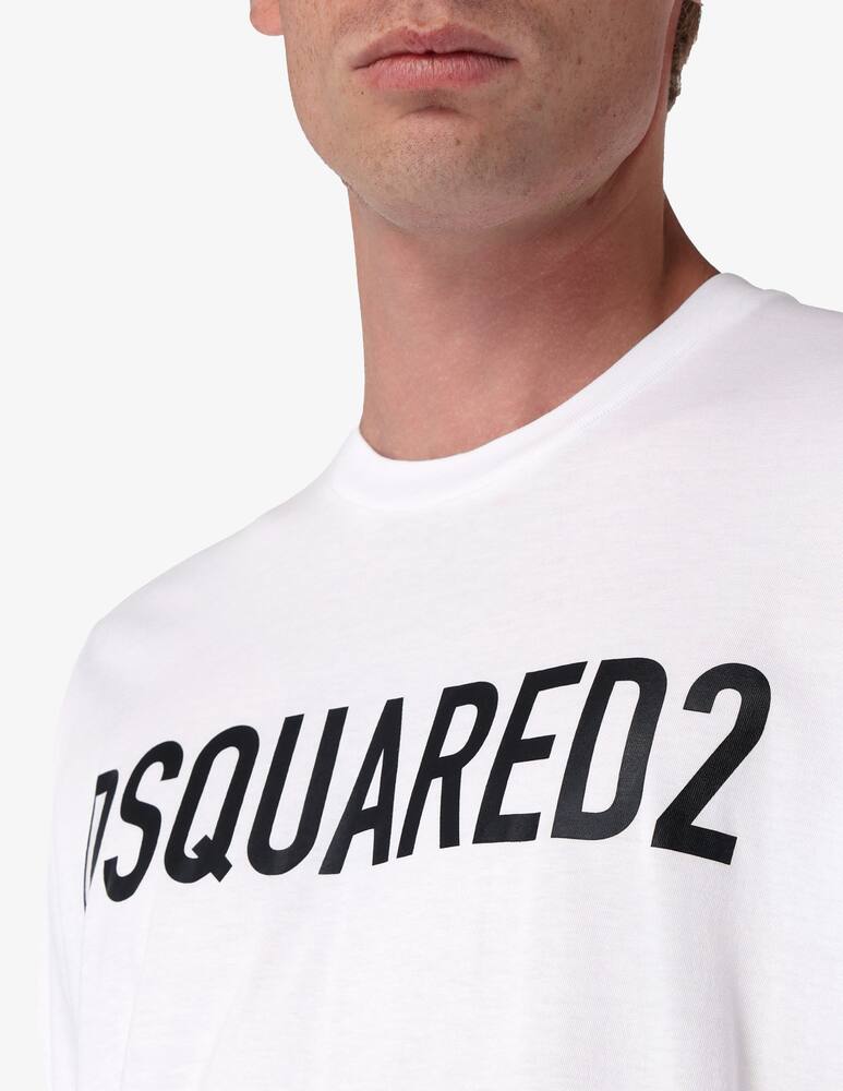 rinascente Dsquared2 Maglietta logo big scritta