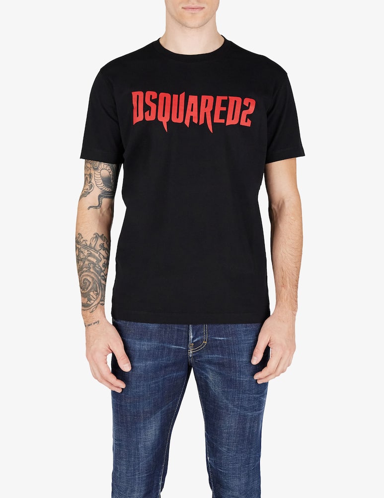 Dsquared2 Maglietta con stampa logo - immagine 1 Dsquared2 Maglietta con stampa logo - immagine 1