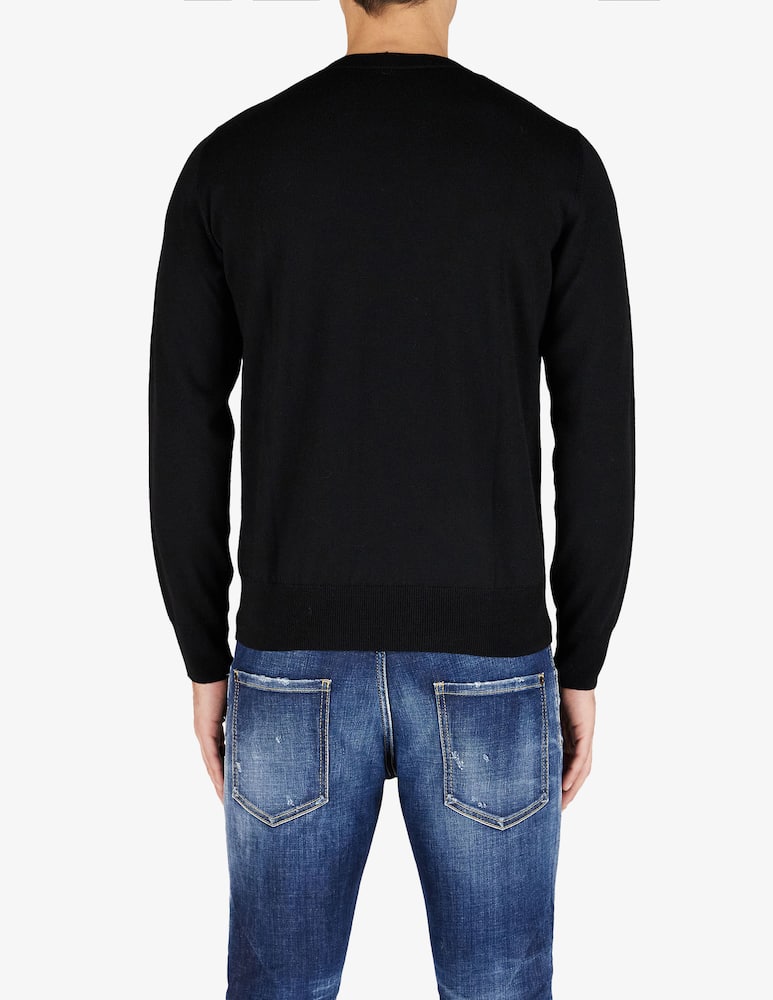 Dsquared2 Maglione con foglia - immagine 2