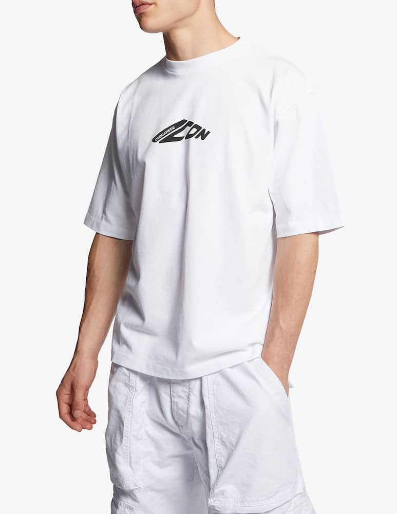 Dsquared2 Maglietta icon logo piccolo - immagine 1 Dsquared2 Maglietta icon logo piccolo - immagine 1