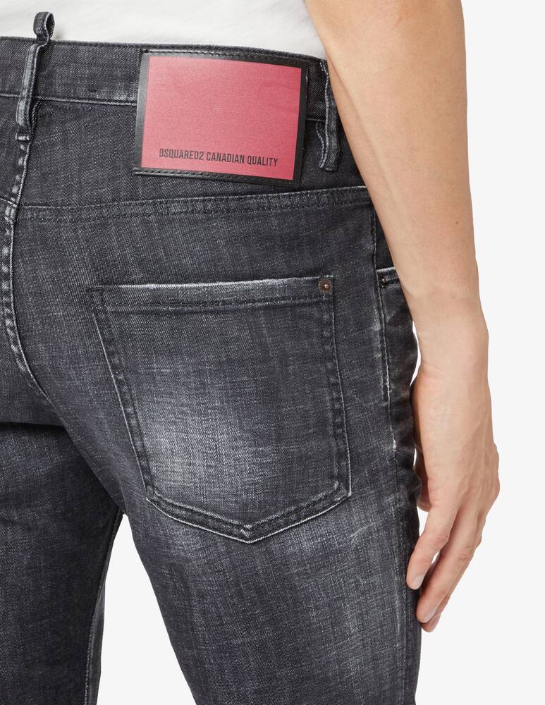 Dsquared2 Jeans skater faded black - immagine 4