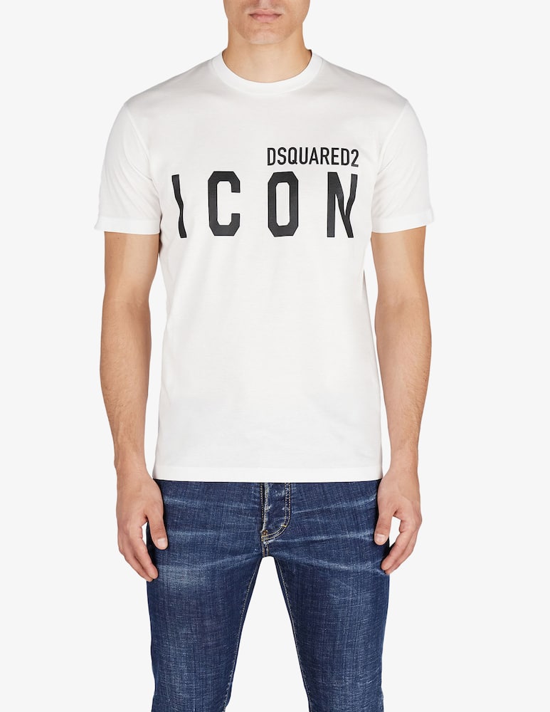 Dsquared2 Maglietta icon logo grande - immagine 1 Dsquared2 Maglietta icon logo grande - immagine 1