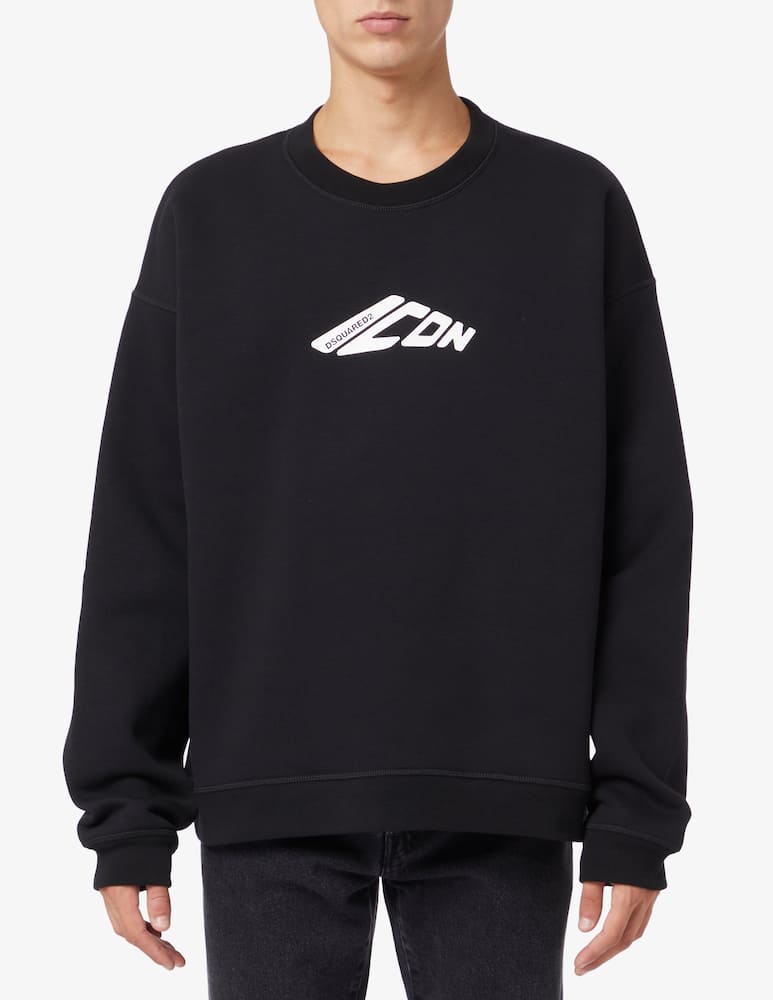 Dsquared2 Icon crewneck jumper - picture 1 Dsquared2 Icon crewneck jumper - picture 1