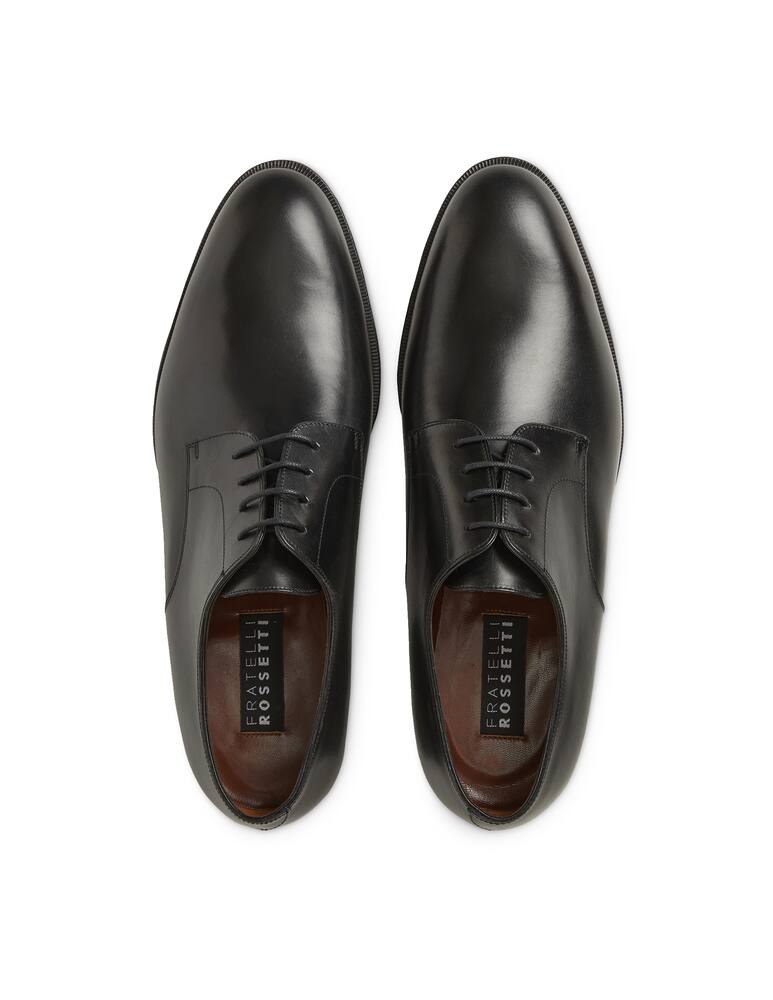 rinascente Fratelli Rossetti Scarpa derby in pelle liscia - nero