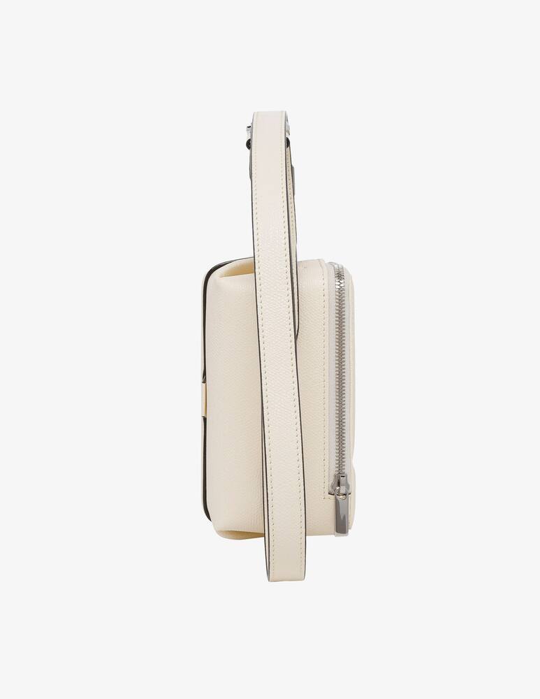 rinascente Valextra Tric Trac leather crossbody bag