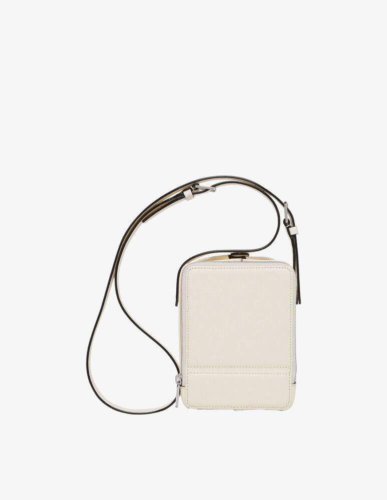 rinascente Valextra Tric Trac leather crossbody bag