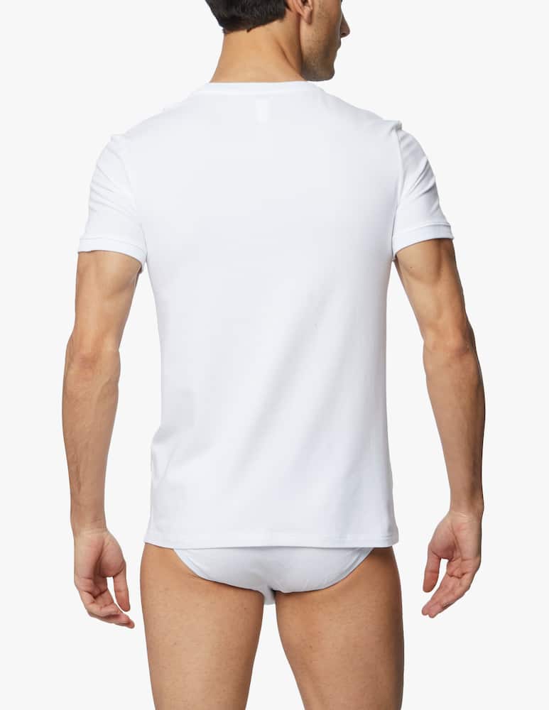 Dolce & Gabbana Crew neck t-shirt in stretch cotton - picture 2 Dolce & Gabbana Crew neck t-shirt in stretch cotton - picture 2