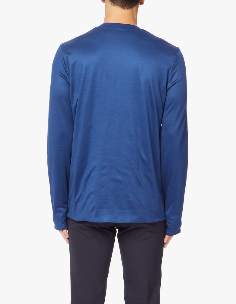 rinascente Sease Virgin wool and cotton double faced sweater